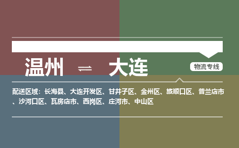 溫州到大連開發區物流專線